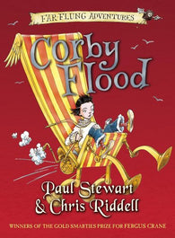 9780440867265 Corby Flood - by Paul Stewart, Signed & Illustrated by Chris Riddell