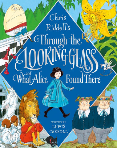 ❣ Chris Riddell's Through The Looking Glass ❣ - 1st Edition, Signed & Illustrated by Chris Riddell