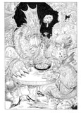 The Hitchhiker's Guide to the Galaxy, Illustrated Edition (pb) - by Douglas Adams, Signed & Illustrated by Chris Riddell