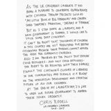 My Little Book of Big Freedoms: Letter from C.Riddell - Signed & Illustrated by Chris Riddell 9781780555065