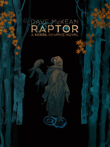 (NEW!) Raptor: A Sokol Graphic Novel - Paperback SIGNED by Dave McKean