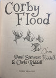 9780440867265 Corby Flood - by Paul Stewart, Signed & Illustrated by Chris Riddell