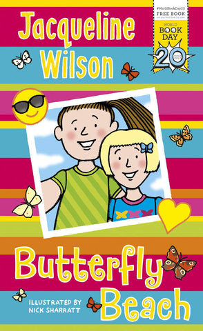 ﻿WBD: Butterfly Beach, by Jacqueline Wilson﻿, illustrated by Nick Sharratt﻿ 9780552576222