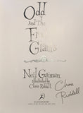 Odd & the Frost Giants - by Neil Gaiman, Signed & Illustrated by Chris Riddell 9781408870600 