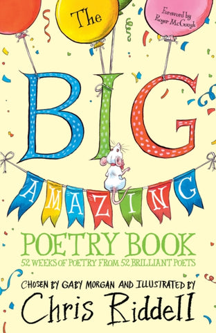 Big Amazing Poetry Book - 1st Ed. Signed & Illustrated by Chris Riddell