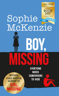 WBD 2022 : Boy Missing - by Sophie McKenzie