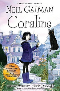 Coraline - by Neil Gaiman, Signed & Illustrated by Chris Riddell